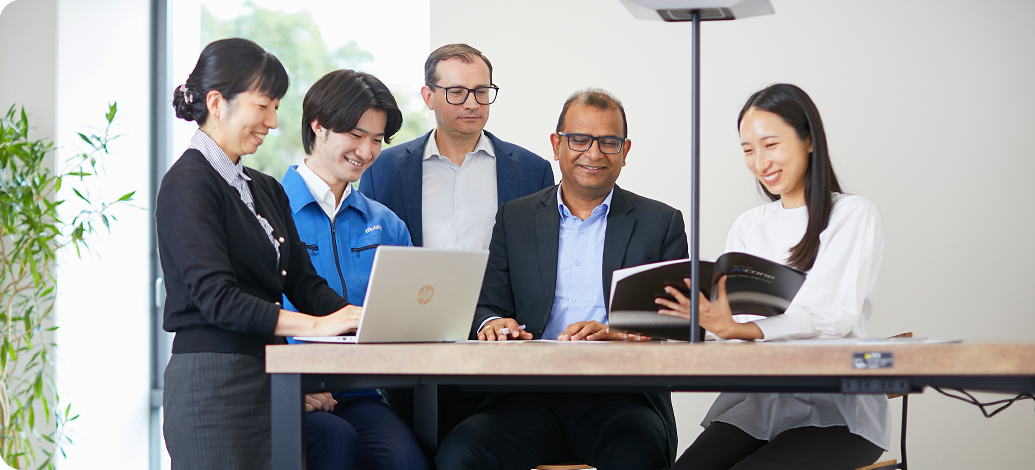 “Muratec团队”,提供全球范围高质量服务